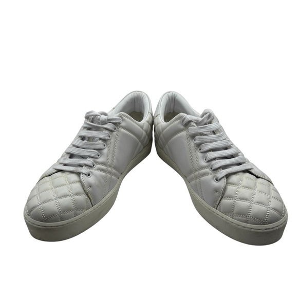 Burberry White Women's Sneakers Size 39 - Picture 4 of 11